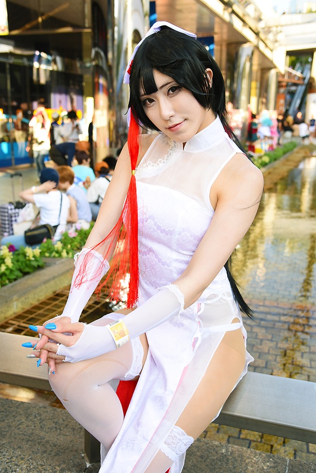 『アズールレーン』の高雄に扮する うたたねねむさん