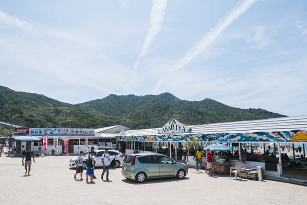 海の家「朝日屋」