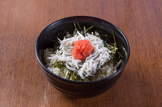 ミニしらす明太子めし(430円)