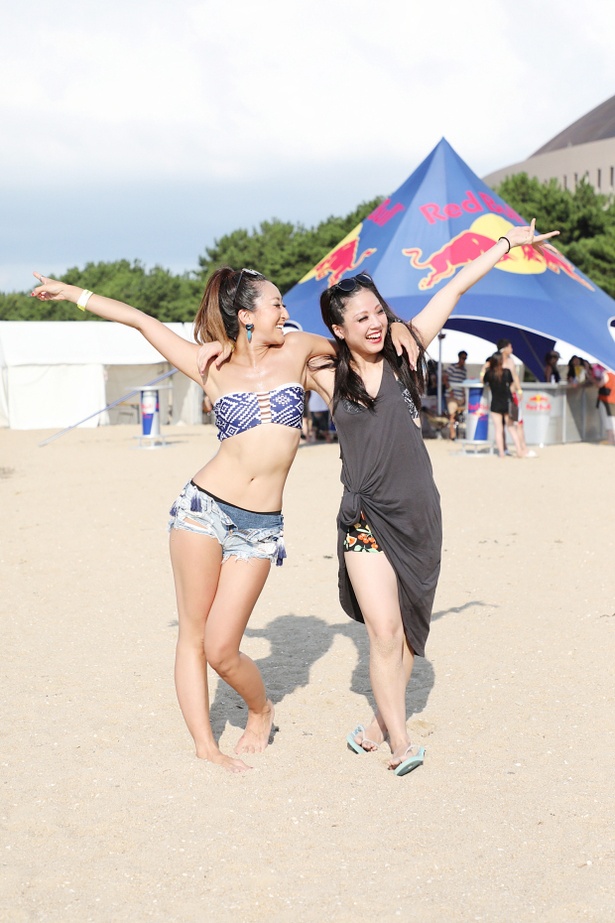 「Fukuoka REVO Beach Fes at ももち浜」で見つけた美女たち