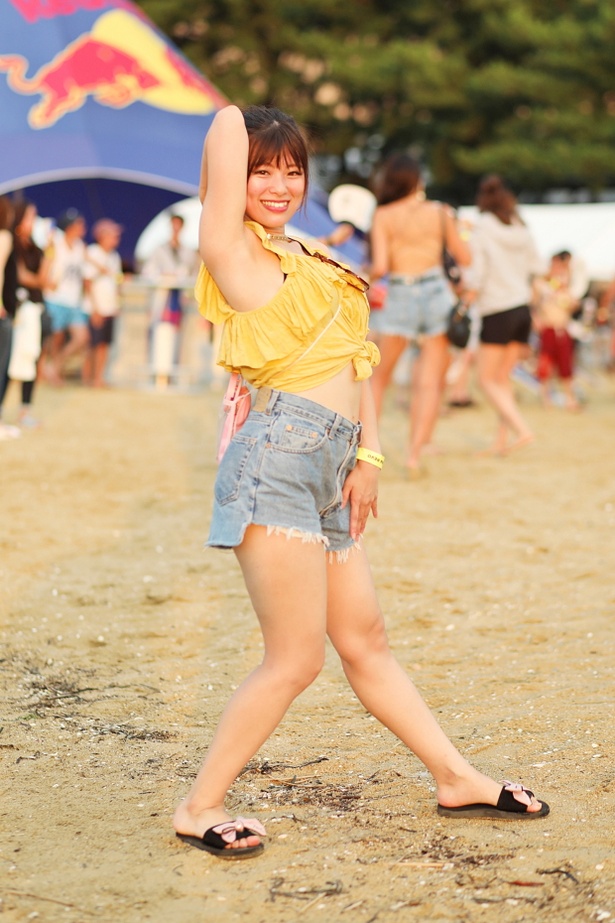 「Fukuoka REVO Beach Fes at ももち浜」で見つけた美女たち