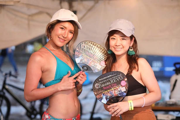 「Fukuoka REVO Beach Fes at ももち浜」で見つけた美女たち