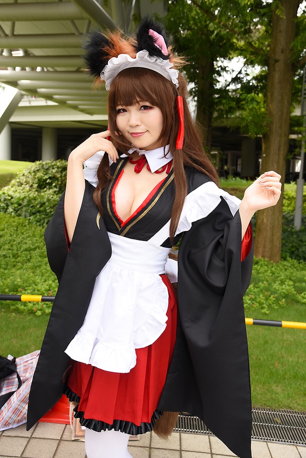 『アズールレーン』の赤城に扮する月奈さん