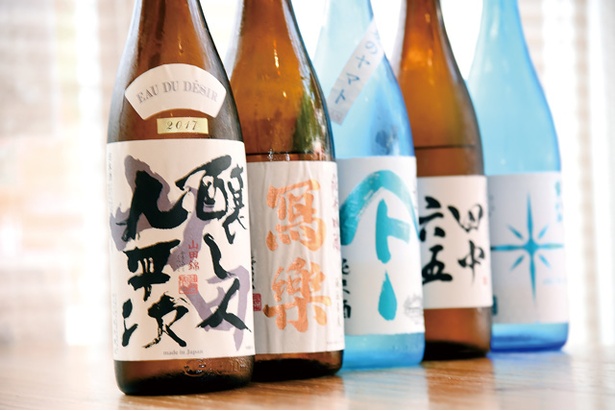 天ぷら 田井天 / 日本酒の品ぞろえが充実している