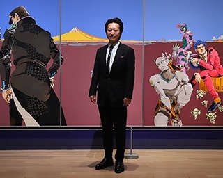 「イギーを真ん中に」荒木飛呂彦、『ジョジョ』展描きおろしの巨大原画を語る
