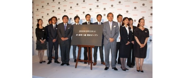 “銀座イレブン”と名付けられた11人のバイヤーが売り場作りに貢献