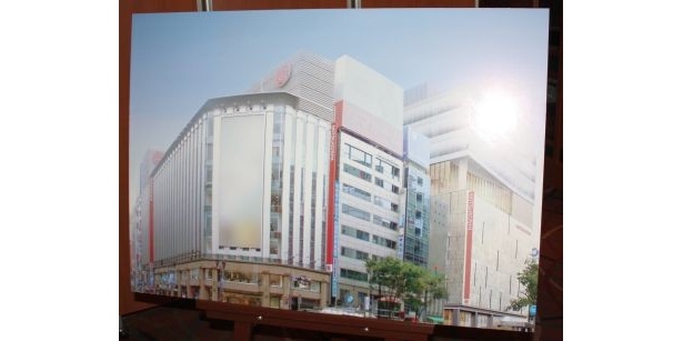 地下3階から地上12階まで展開される新・銀座三越