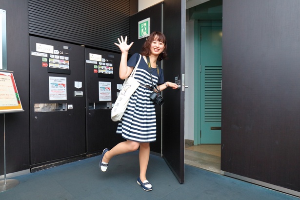 エレベーターで3階まで上がり、チケットを購入したら展望階段へ！(名古屋テレビ塔)