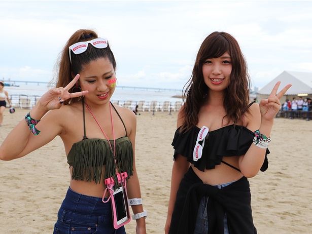大阪泉州夏祭りで見つけたギャル