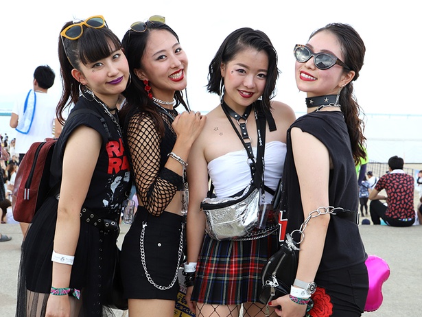 大阪泉州夏祭りで見つけたギャル