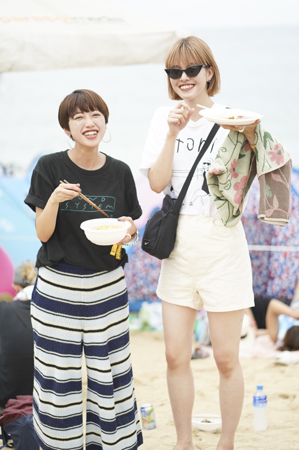 福岡・糸島Sunset Live2018で見つけたキュートなフェス女子