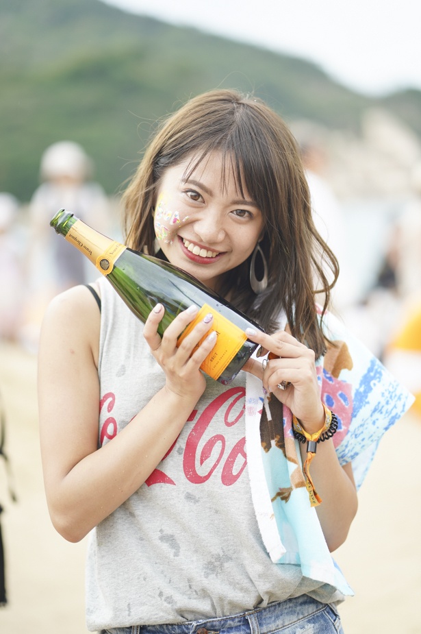 福岡・糸島Sunset Live2018で見つけたキュートなフェス女子