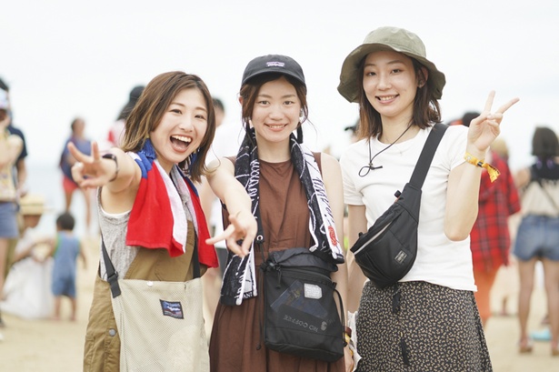 福岡・糸島Sunset Live2018で見つけたキュートなフェス女子