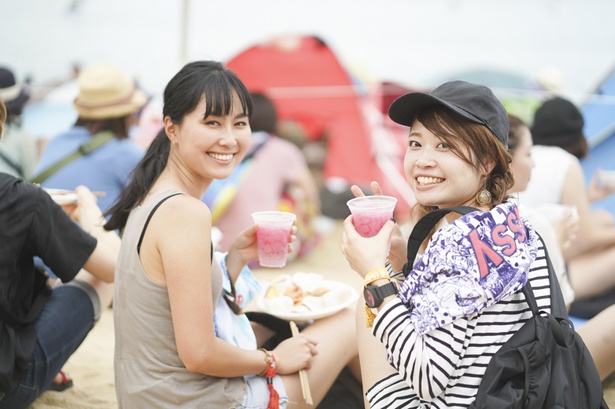 福岡・糸島Sunset Live2018で見つけたキュートなフェス女子