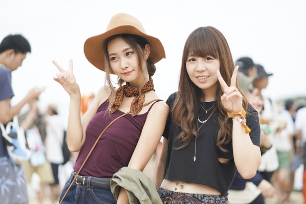 福岡・糸島Sunset Live2018で見つけたキュートなフェス女子