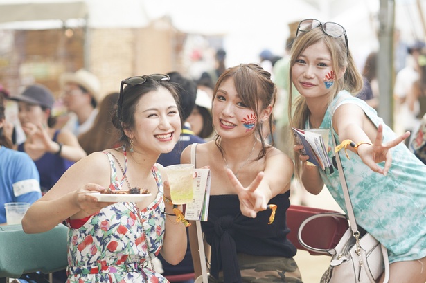  福岡・糸島Sunset Live2018で見つけたキュートなフェス女子