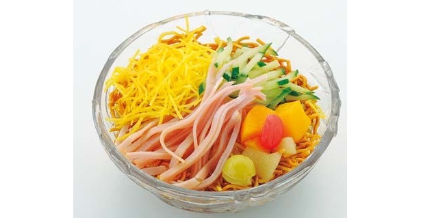 意外にウマイ冷やし中華のかき氷