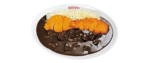 「メガ盛り牛スジネギダブルカツカリー」(2200円)