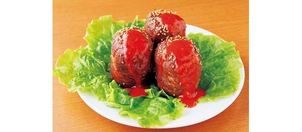 「スパイシーソースにくまき」(1個330円)