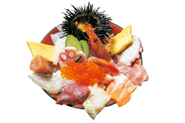 刺身屋の海鮮丼(2600円)/近江町市場