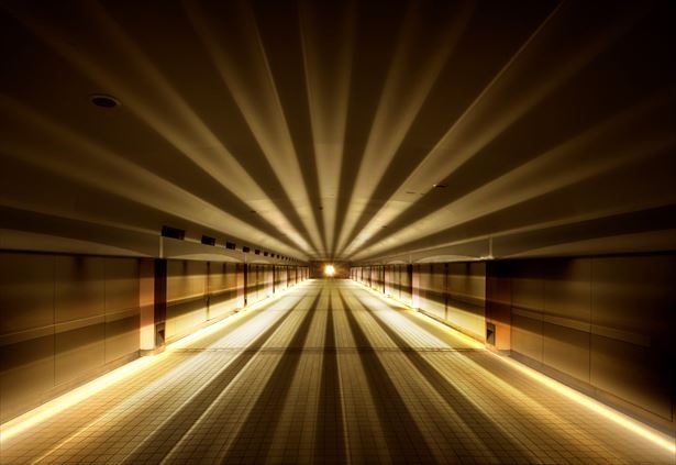 時空旅行への入口をイメージした「TOKYO TIME TUNNEL～闇～」