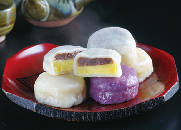 サツマイモを使った熊本の郷土菓子「『華まる堂』のいきなり団子」(4個650円)
