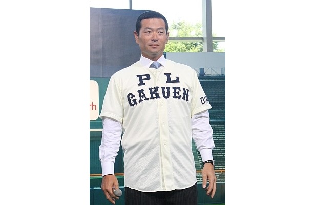 なつかしいユニフォームで登場した桑田選手