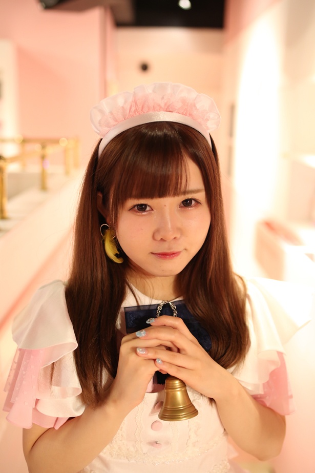 めんまが考える“あっとせぶんてぃーんの目標”は「たくさんのご主人様お嬢様を、にっこりほっこりさせられるようになりたい!」
