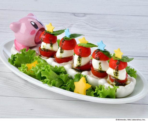 カービィのすいこみカプレーゼ(税抜1380円)