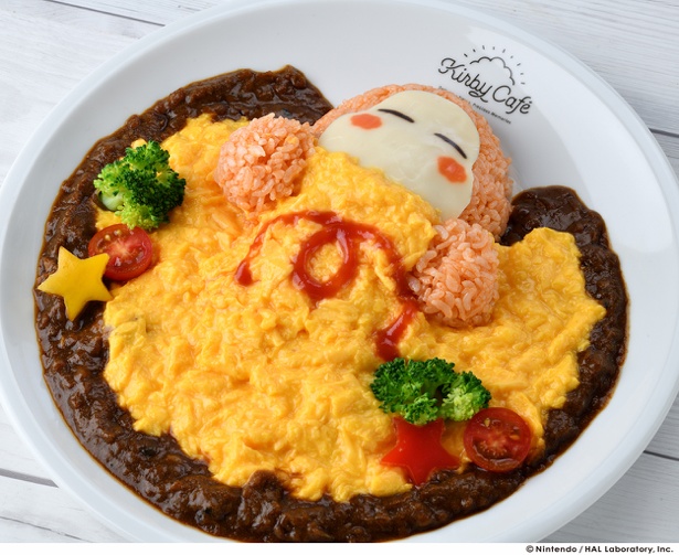 ワドルディのおひるねオムライス(税抜1680円)