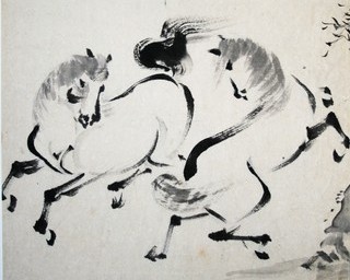 生活に欠かせなかった馬たち・高知県香南市絵金蔵で「いきもの展 天高く馬肥ゆる秋」開催