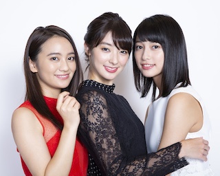 岡田結実、宮本茉由、玉田志織が女優宣言！岡田結実「ぬぐいきれない芸人のオーラが出始めていますが(笑)、それを隠さず、女優っぽくなっていければいいなと思っています」