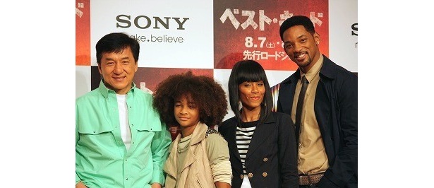 ジャッキー・チェンとウィル・スミス一家が来日記者会見!