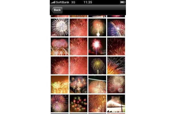iPhoneアプリ「関西花火Walker」には102大会の大会情報が満載！