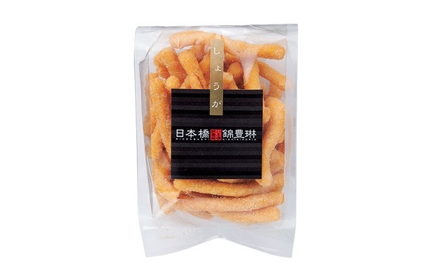 GRANSTA内の「日本橋 錦豊林(にしきほうりん)」の「かりんとう」の「しょうが」