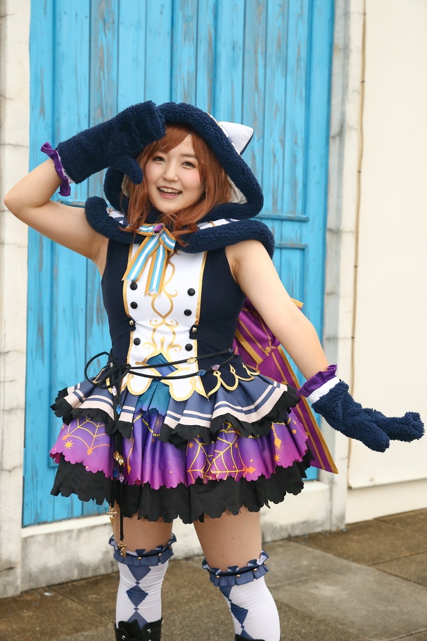 「ラブライブ！サンシャイン!!」の国木田花丸に扮したアグリさん