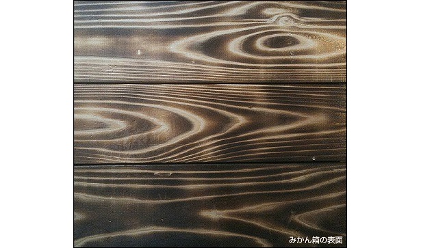 当時の質感にもこだわりアンティーク加工されている