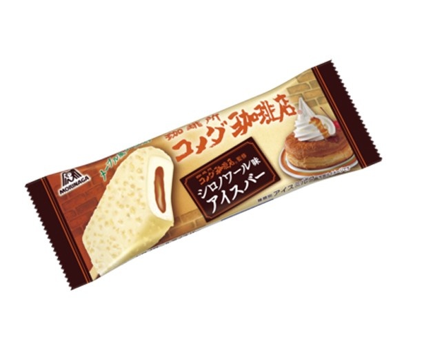 【写真を見る】全国のコンビニエンスストアでは10月中旬まで「シロノワール味アイスバー」(151円)を販売中