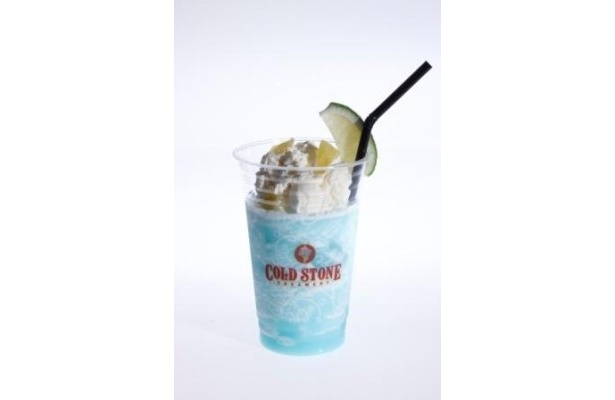 「デザート フローズンカクテル」の「ピーチブルーハワイ」(850円)