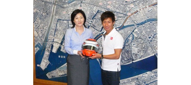 F1ドライバー・小林可夢偉選手が生まれ育った尼崎市に凱旋！