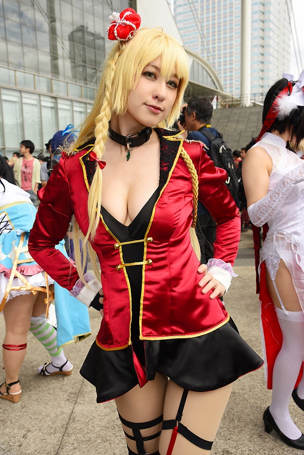 『Fate/Grand Order』のネロ・クラウディウスに扮する八雲聖さん
