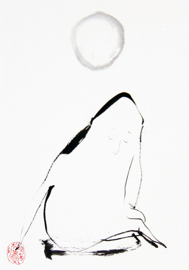 「月に見られて」