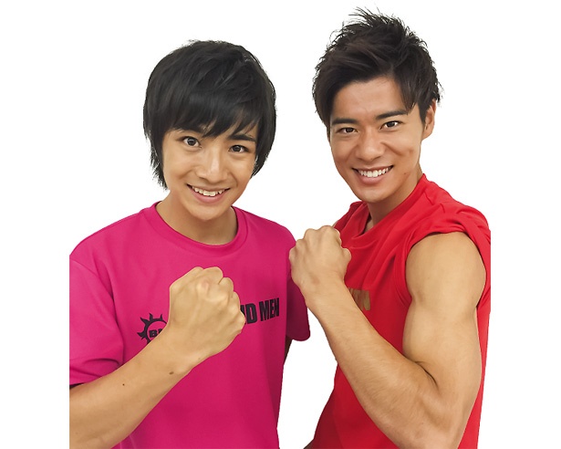 BOYS AND MENの本田剛文(左)・辻本達規(右)「僕たちもいろんな競技に挑戦します！」