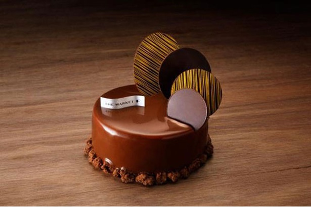 「Bergamote Chocolat(ベルガモット ショコラ)」(3500円) / 濃厚かつ爽やかなケーキ