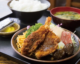 神戸で長く愛される味！創業50年の美味しさを守る「かつの店 きよし」のポートランチ定食 