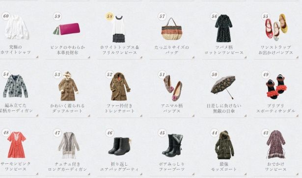 傘やメガネなど、コラボアイテムは多岐にわたる