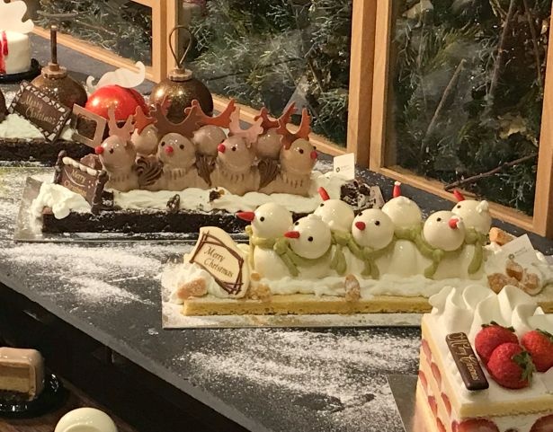 ソニーエンジェル　クリスマス　サンタ　トナカイ　ケーキ　雪だるま