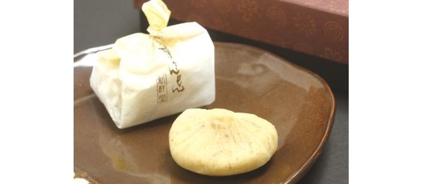 「栗きんとん」(1470円/6個入り)は栗100％で上品な甘み！【養老SA】