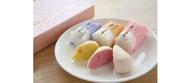 【写真】カラフルなフルーツの果肉入り生菓子って？