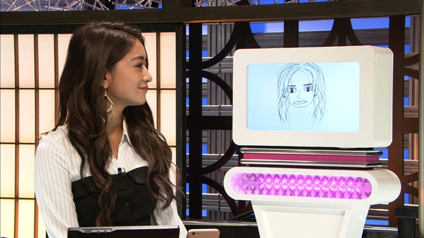 誇らしげに弟子を見つめる池田美優